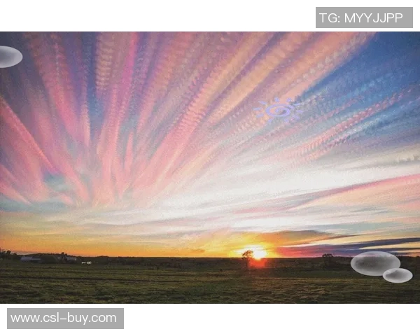 西部天空的色彩变幻与自然之美的深刻探索